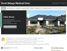 Tablet Screenshot of northbalwynmedical.com